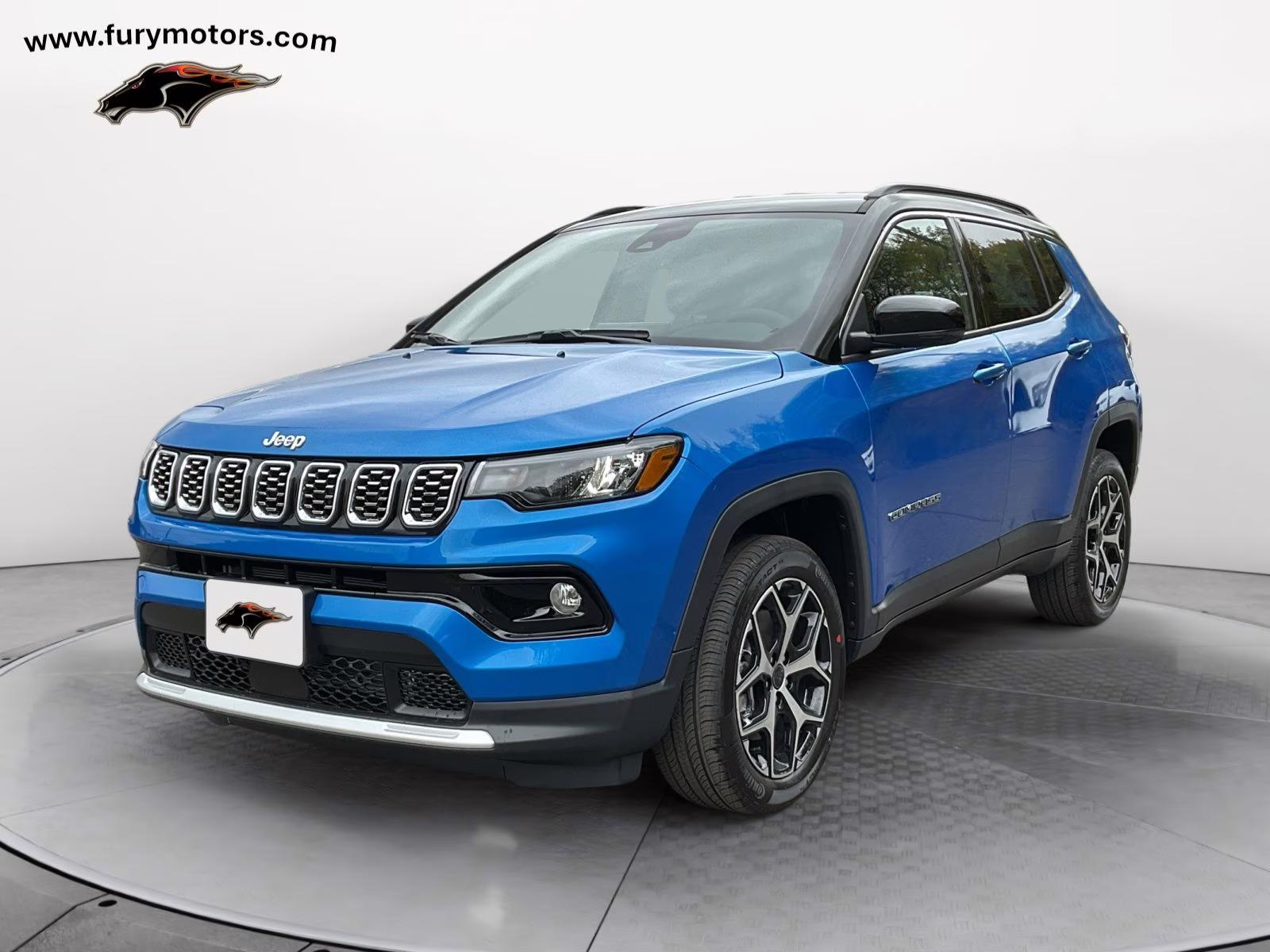 2026 Hydro Blue Pearlcoat Jeep Compass Limited 4X4 SUV