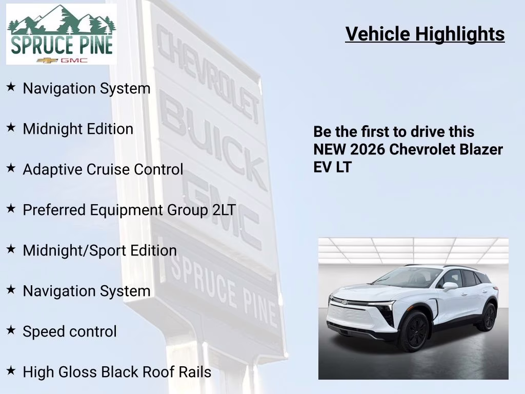 2026 Summit White Chevrolet Blazer EV LT FWD SUV