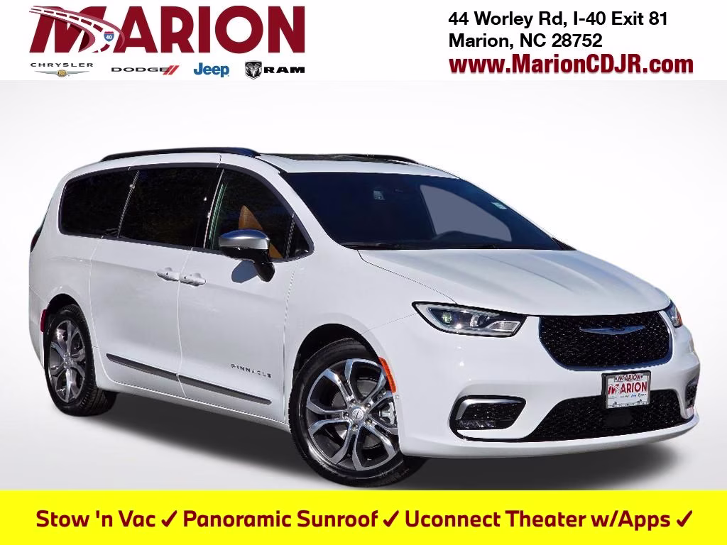 2026 Bright White Clearcoat Chrysler Pacifica Pinnacle FWD Van