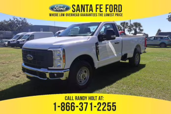 2026 White Ford Super Duty F-350 SRW RWD Truck