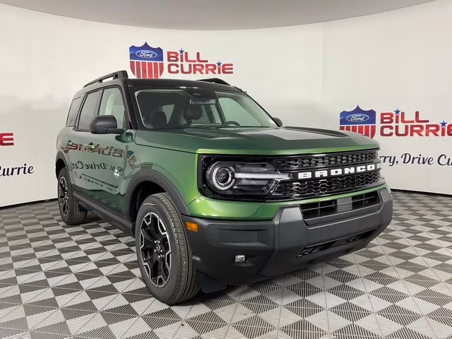 2025 Green Metallic Ford Bronco Sport Outer Banks 4X4 SUV