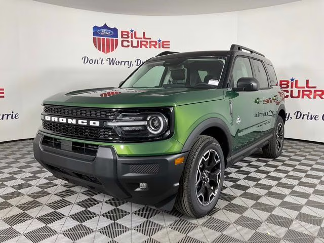 2025 Green Metallic Ford Bronco Sport Outer Banks 4X4 SUV