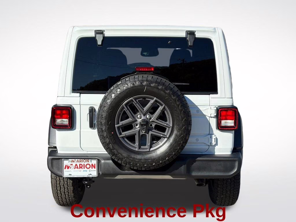 2026 Bright White Clearcoat Jeep Wrangler Sport S 4X4 SUV