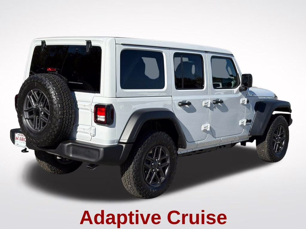 2026 Bright White Clearcoat Jeep Wrangler Sport S 4X4 SUV