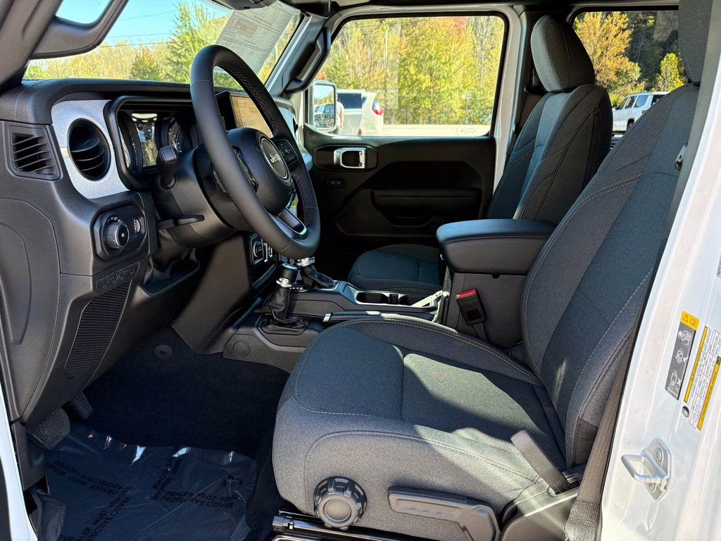 2026 Bright White Clearcoat Jeep Wrangler Sport S 4X4 SUV