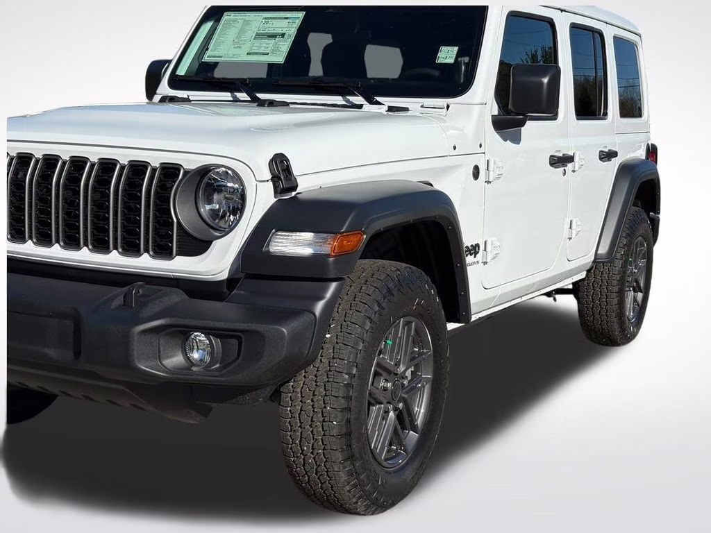 2026 Bright White Clearcoat Jeep Wrangler Sport S 4X4 SUV
