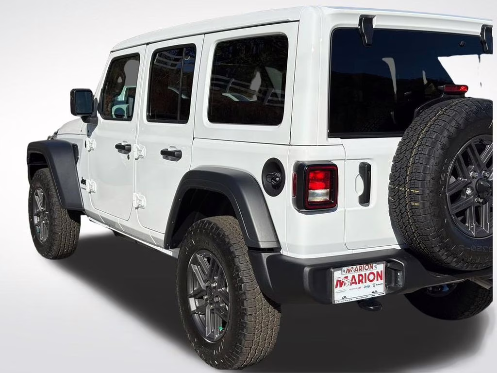 2026 Bright White Clearcoat Jeep Wrangler Sport S 4X4 SUV