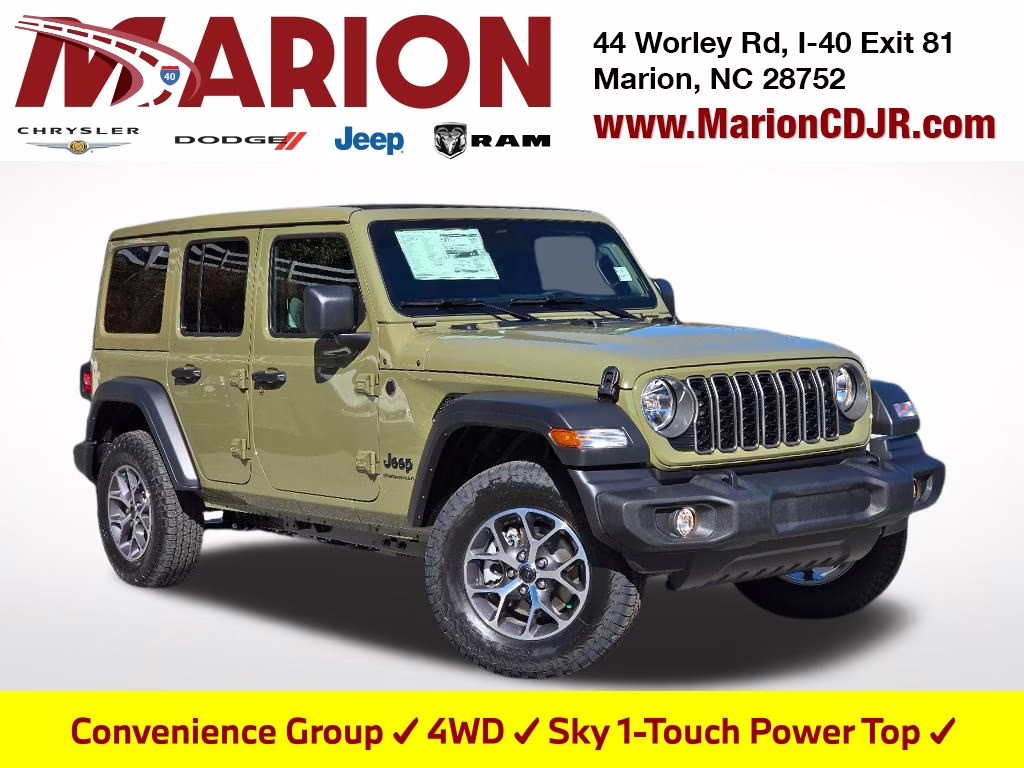 2026 41 Jeep Wrangler Sport S 4X4 SUV