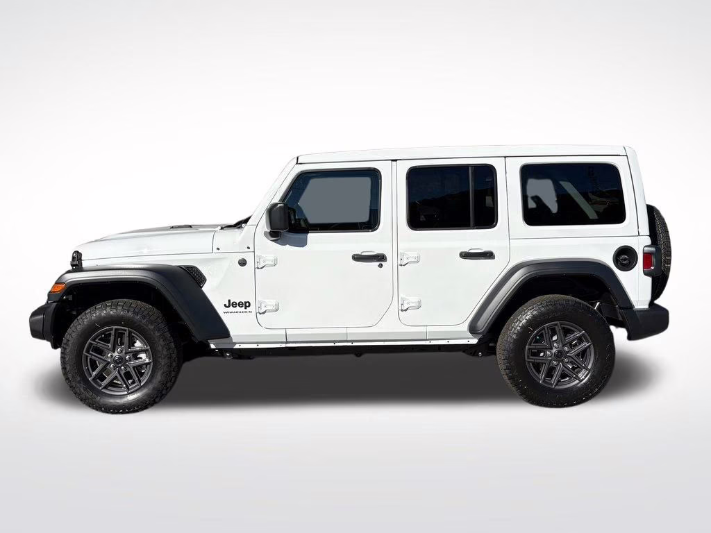 2026 Bright White Clearcoat Jeep Wrangler Sport S 4X4 SUV