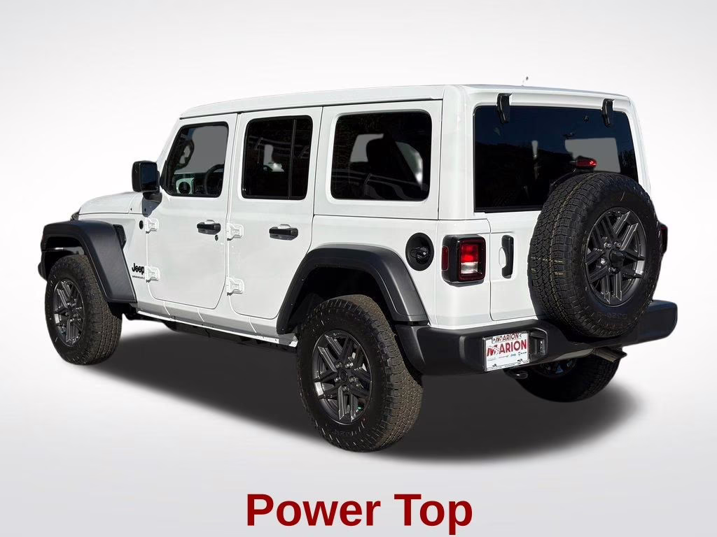 2026 Bright White Clearcoat Jeep Wrangler Sport S 4X4 SUV