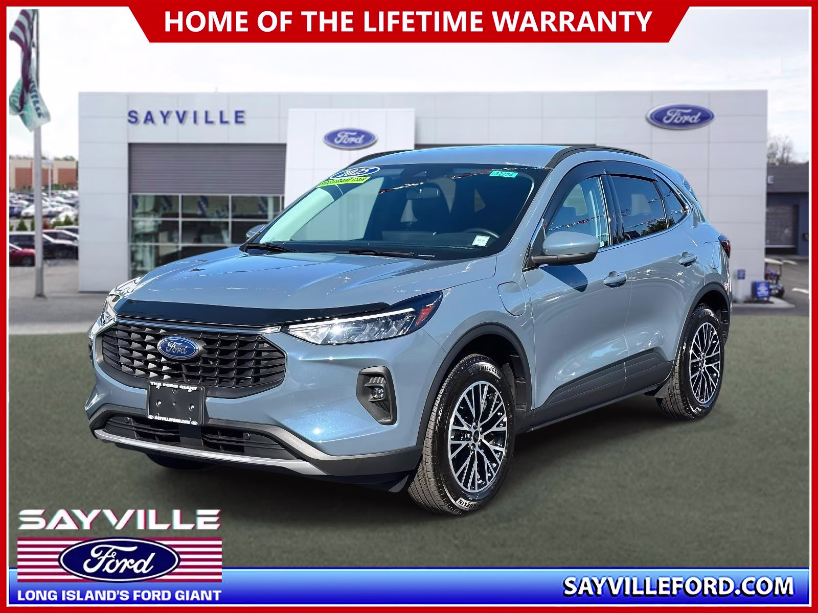2025 Vapor Blue Metallic Ford Escape PHEV FWD FWD SUV