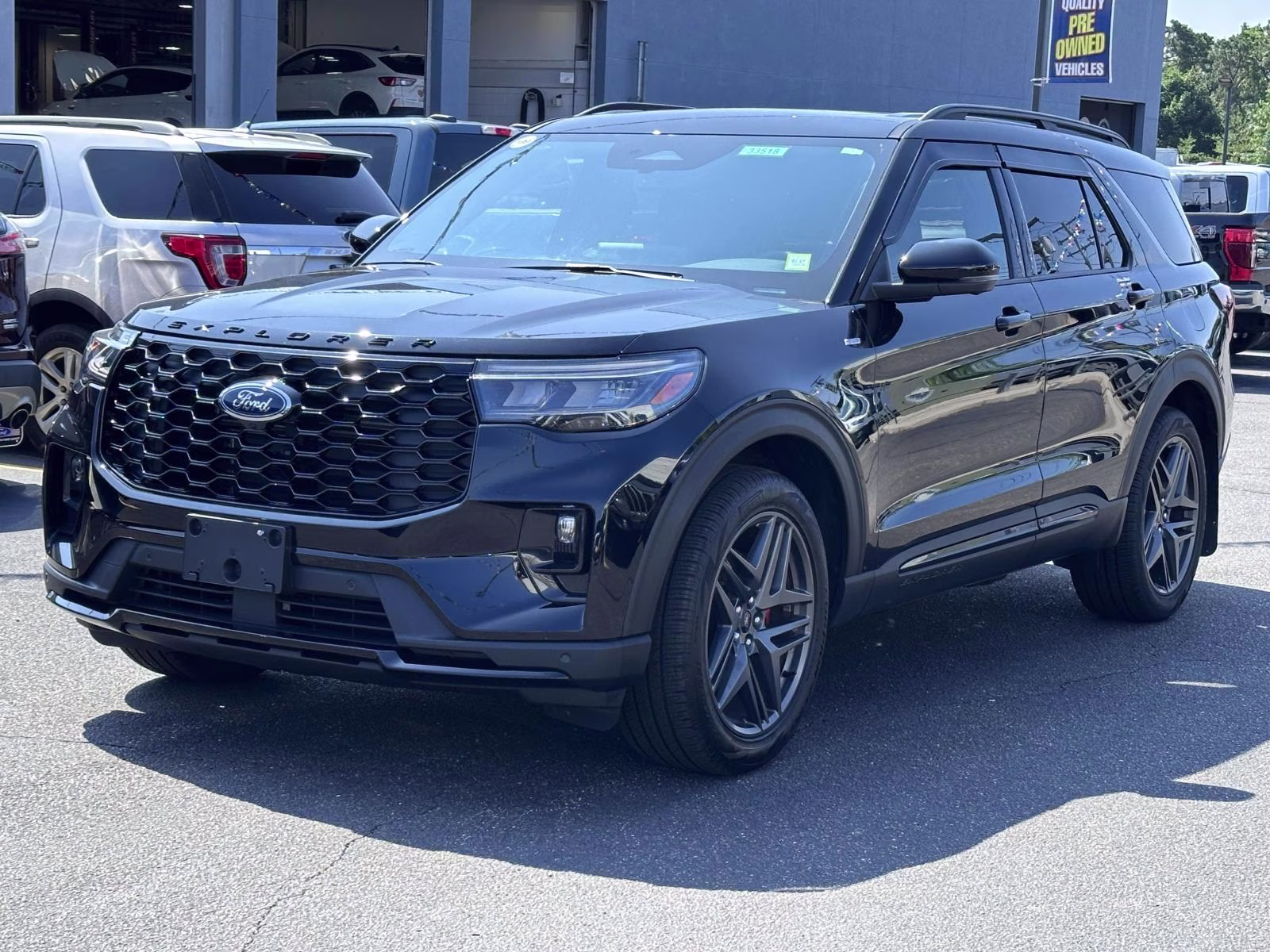 2026 Agate Black Metallic Ford Explorer ST-Line 4WD 4X4 SUV