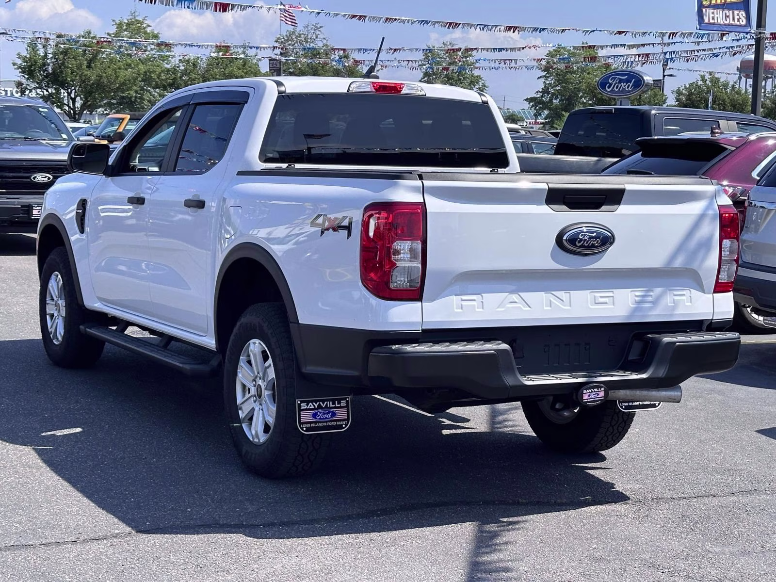2025 Oxford White Ford Ranger XL 4WD SuperCrew 5' Box 4X4 Truck