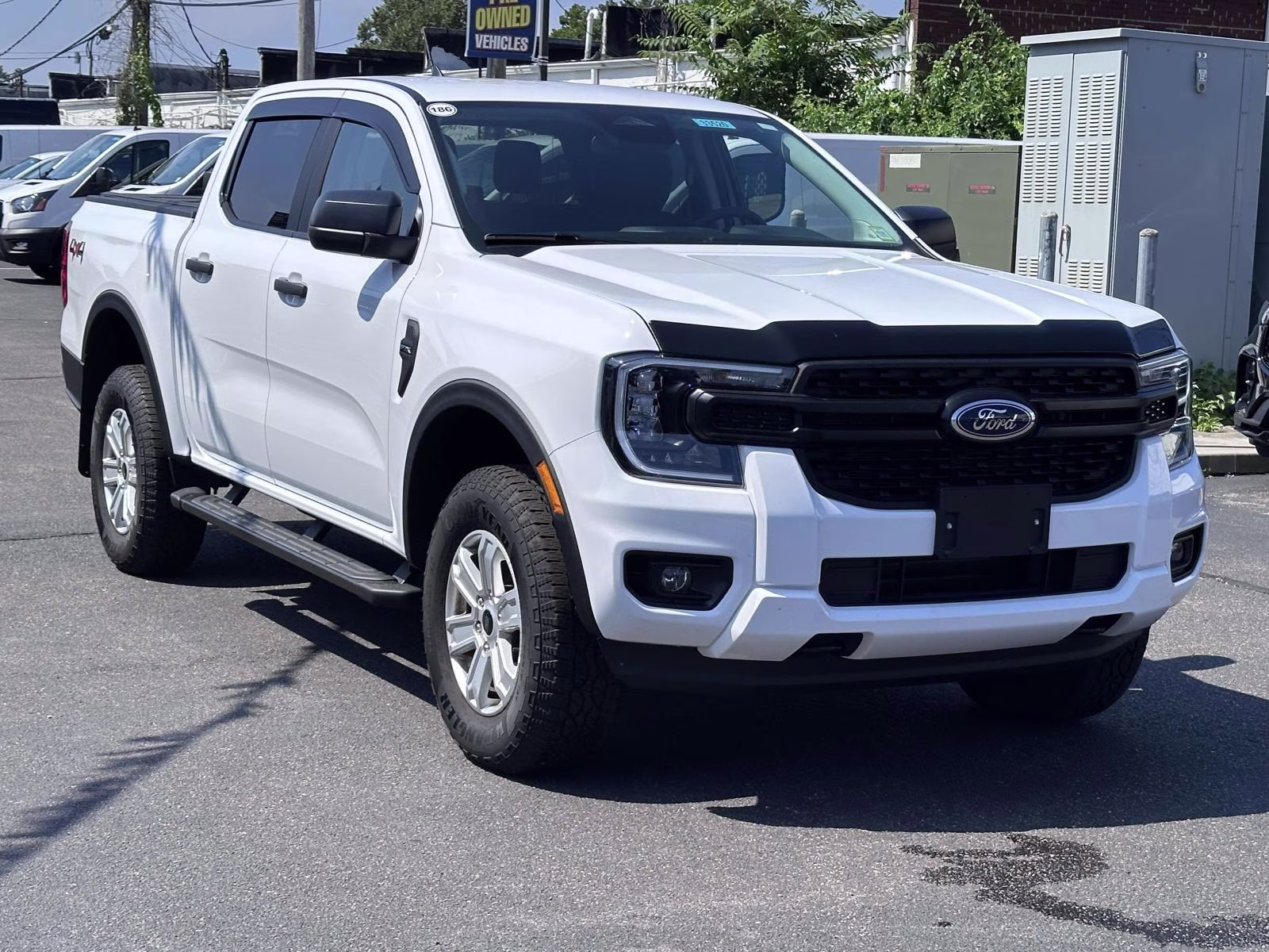 2025 Oxford White Ford Ranger XL 4WD SuperCrew 5' Box 4X4 Truck