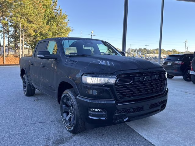 2026 Diamond Black Crystal Pearlcoat Ram 1500 Big Horn 4X4 Truck