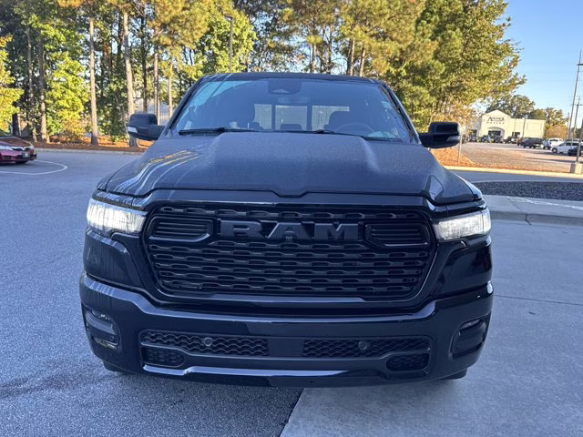 2026 Diamond Black Crystal Pearlcoat Ram 1500 Big Horn 4X4 Truck