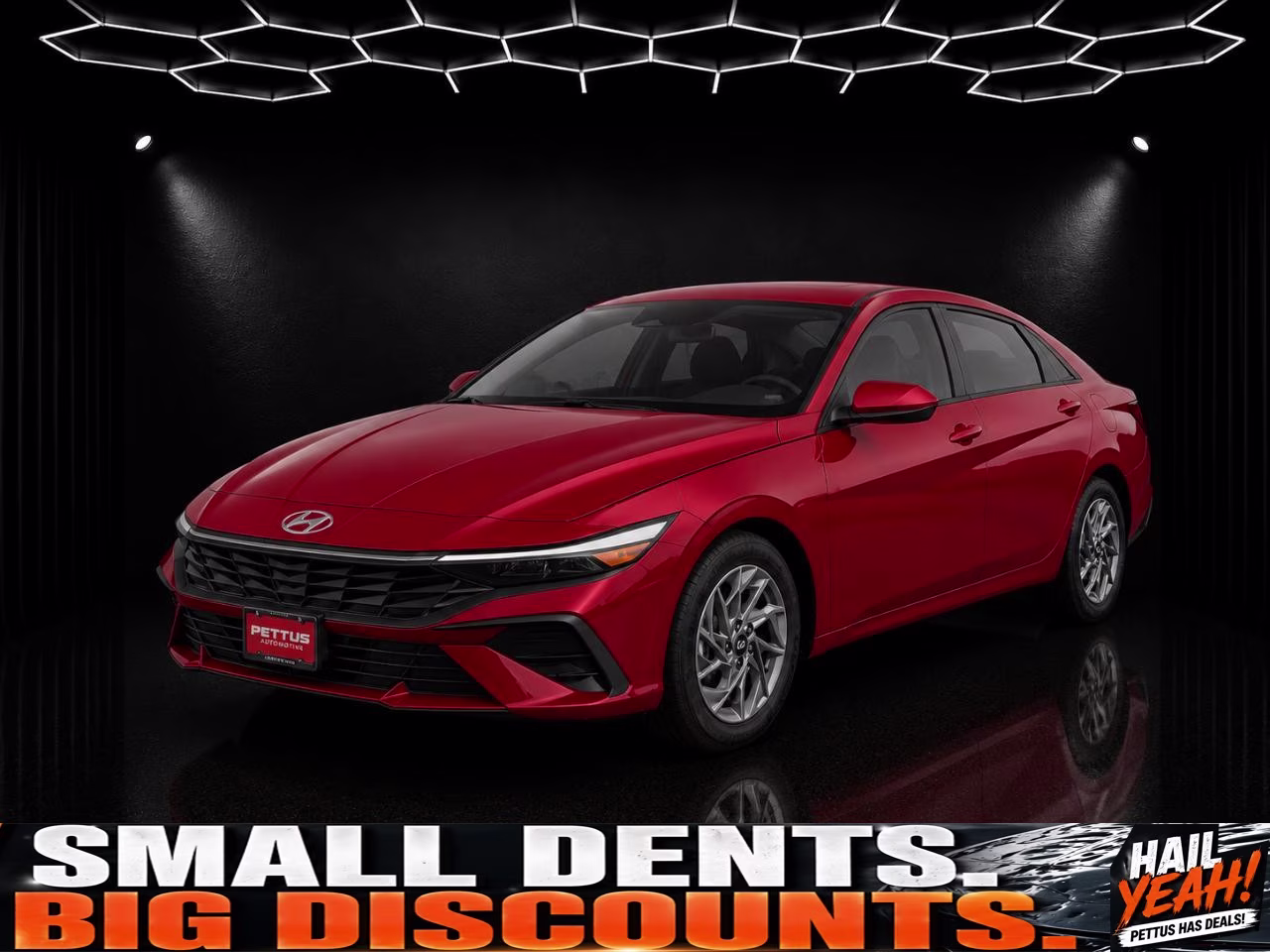 2024 Ultimate Red Hyundai Elantra SEL FWD Sedan