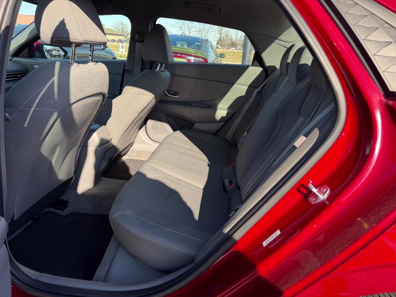 2024 Ultimate Red Hyundai Elantra SEL FWD Sedan