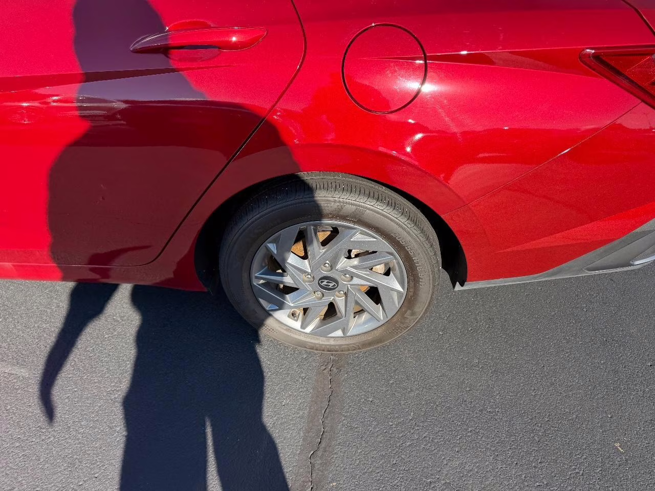 2024 Ultimate Red Hyundai Elantra SEL FWD Sedan