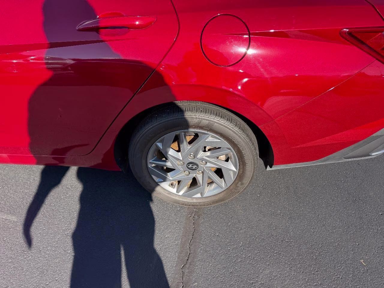 2024 Ultimate Red Hyundai Elantra SEL FWD Sedan