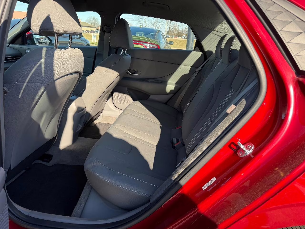 2024 Ultimate Red Hyundai Elantra SEL FWD Sedan