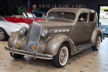 1936 Champagne Packard 120 Club Sedan Restomod Sedan