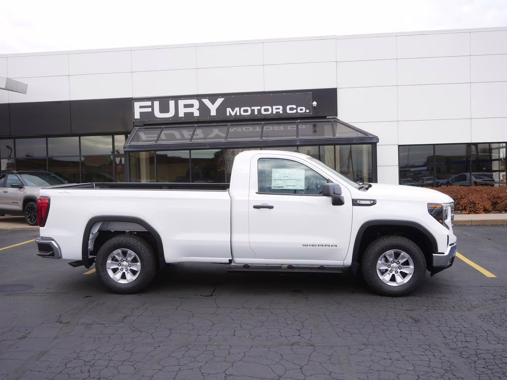 2026 Summit White GMC Sierra 1500 Pro 4X4 Truck