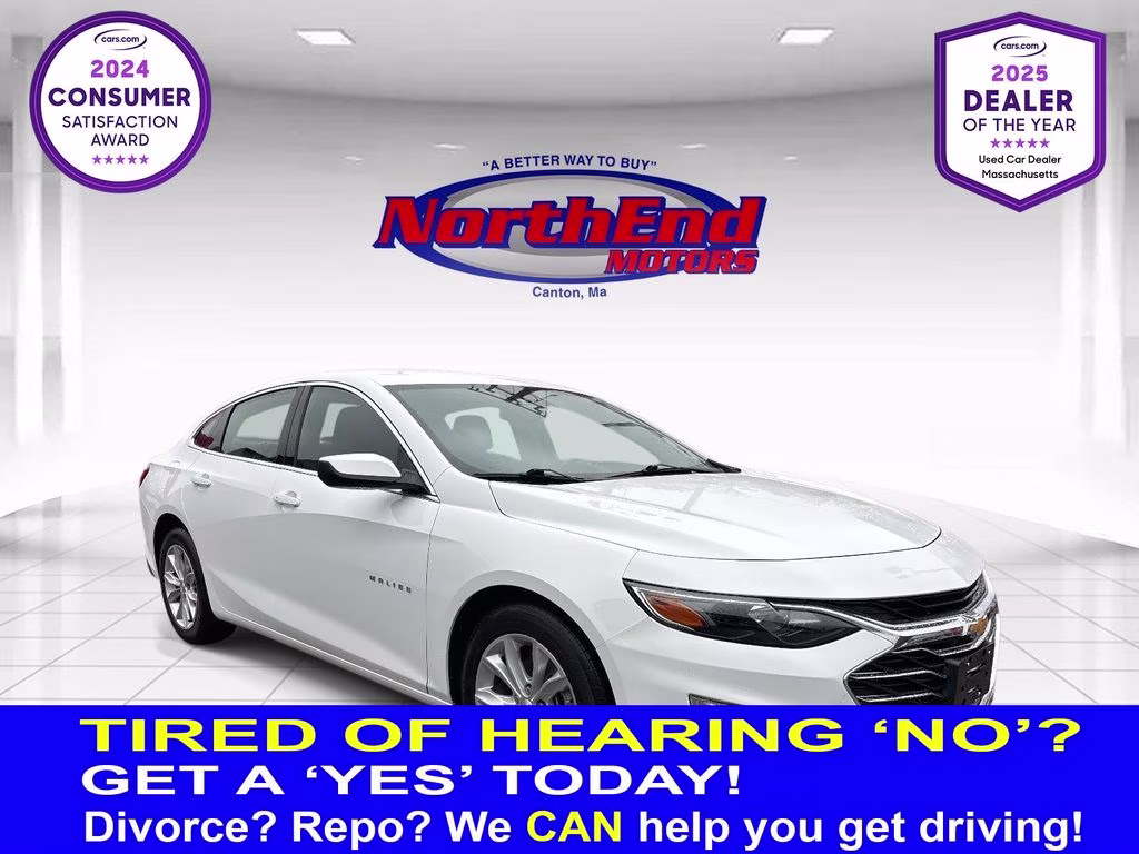 2024 Summit White Chevrolet Malibu LT FWD Sedan