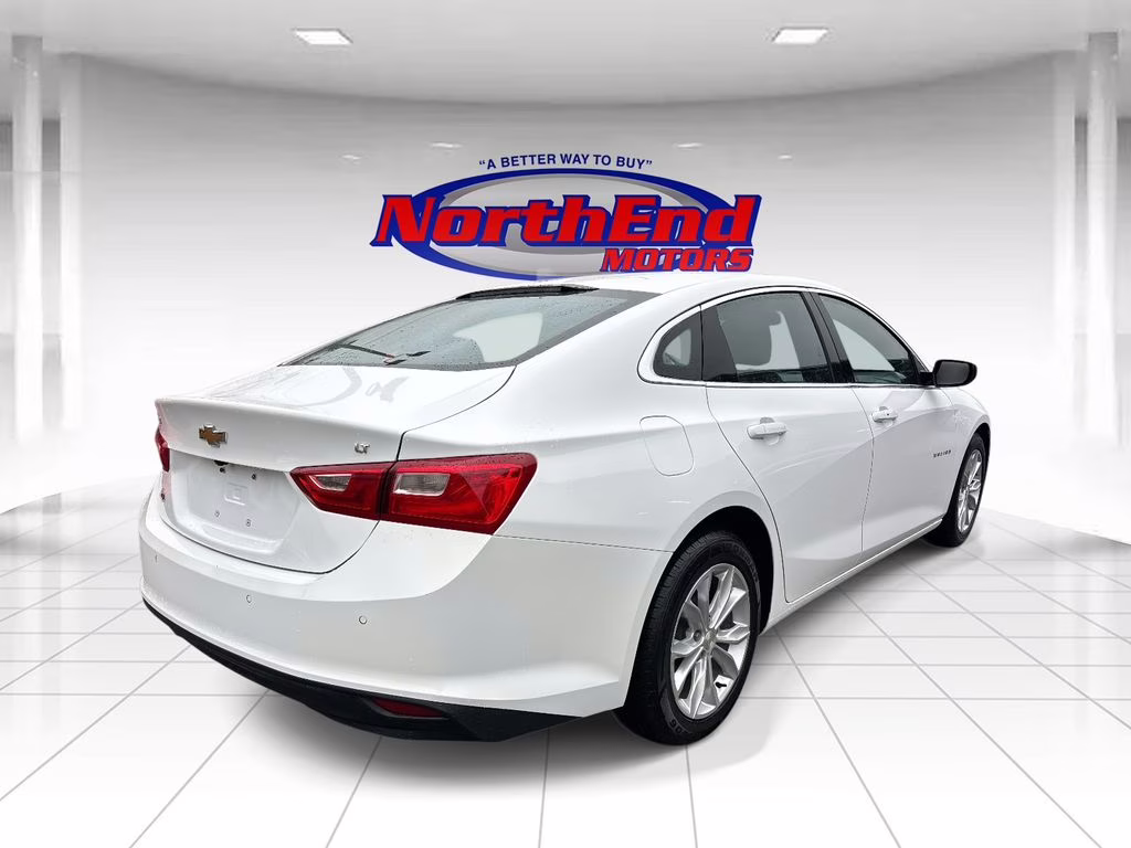2024 Summit White Chevrolet Malibu LT FWD Sedan