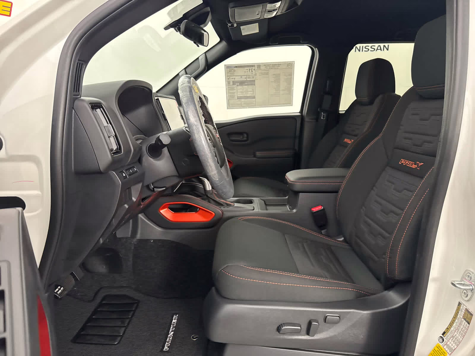 2026 Glacier White Nissan Frontier PRO-X RWD Truck