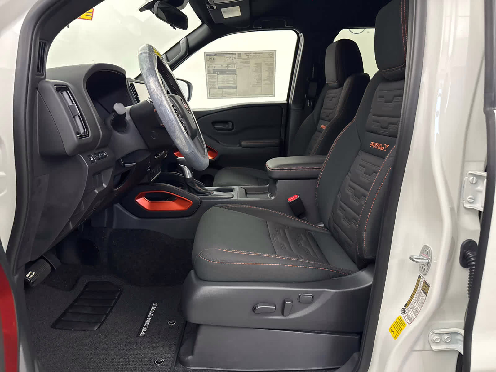 2026 Glacier White Nissan Frontier PRO-X RWD Truck