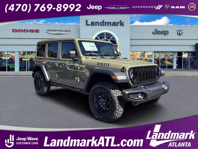 2026 41 Jeep Wrangler Willys 4X4 Convertible
