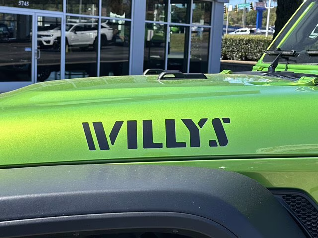 2026 Mojito Clearcoat Jeep Wrangler Willys 4X4 Convertible