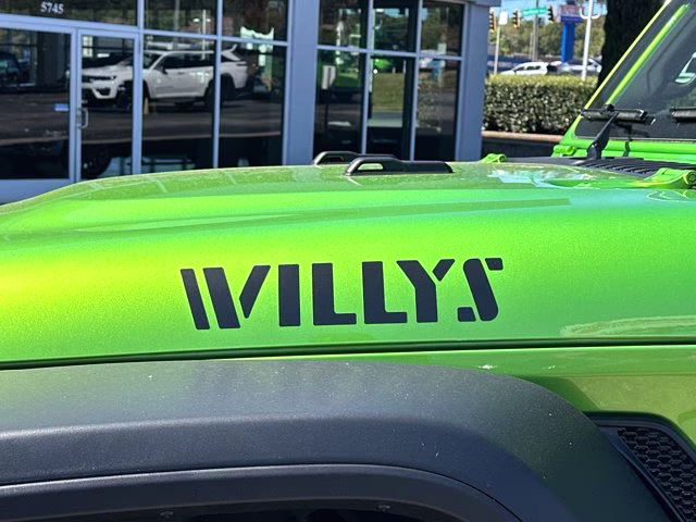 2026 Mojito Clearcoat Jeep Wrangler Willys 4X4 Convertible