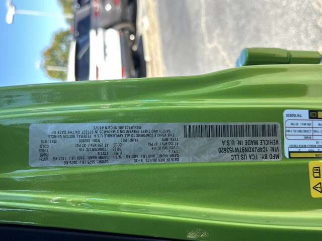 2026 Mojito Clearcoat Jeep Wrangler Willys 4X4 Convertible