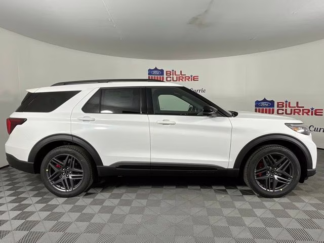 2026 White Metallic Ford Explorer ST RWD SUV