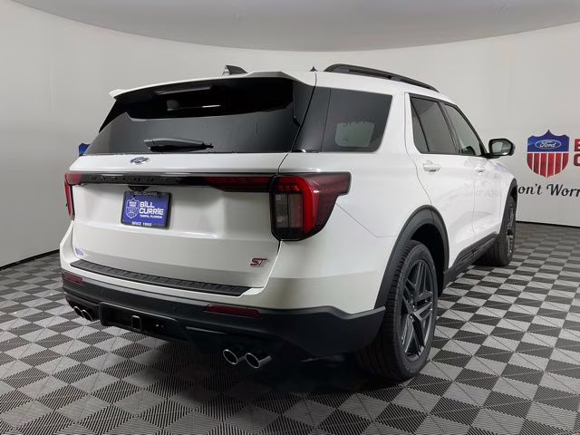 2026 White Metallic Ford Explorer ST RWD SUV