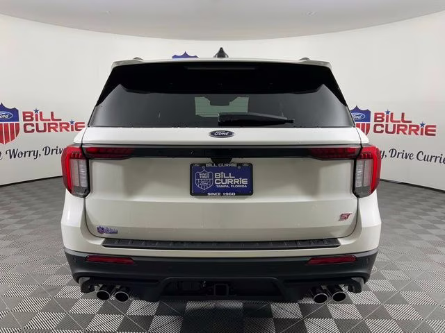 2026 White Metallic Ford Explorer ST RWD SUV