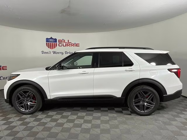 2026 White Metallic Ford Explorer ST RWD SUV