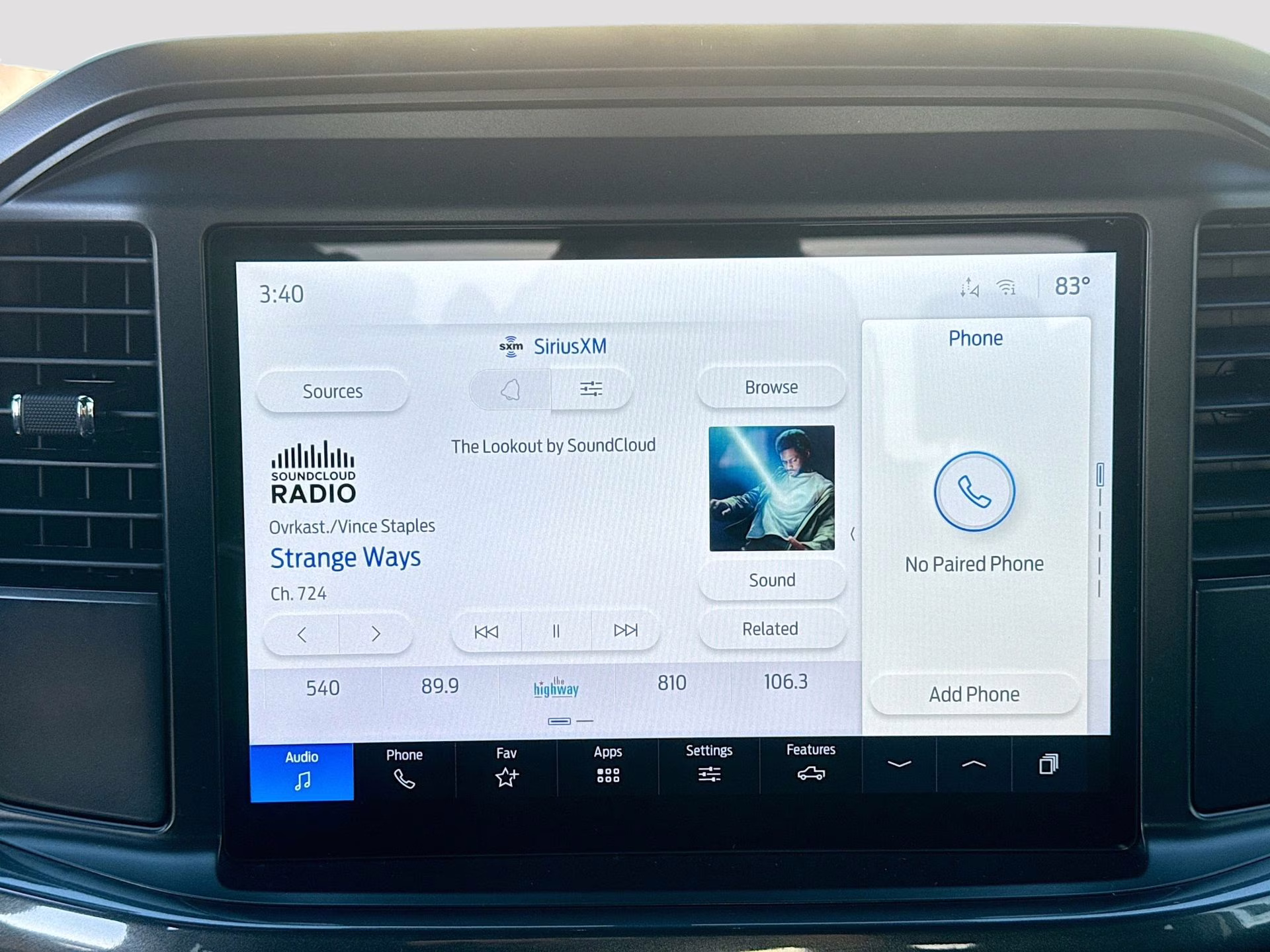 2025 Oxford White Ford F-150 STX 4X4 Truck