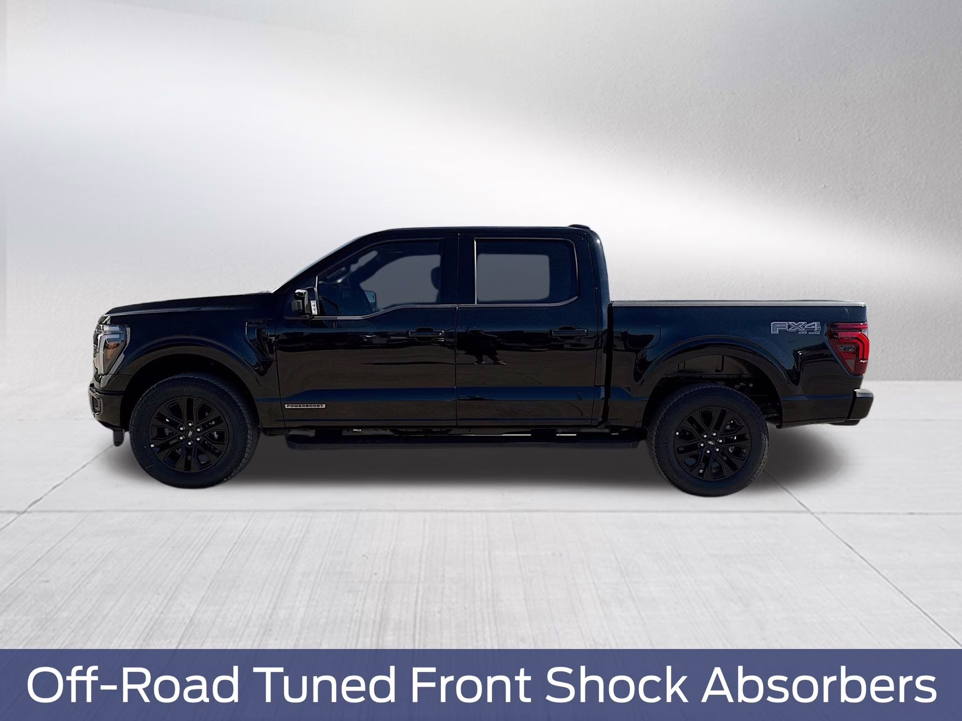 2025 Agate Black Metallic Ford F-150 Lariat 4X4 Truck