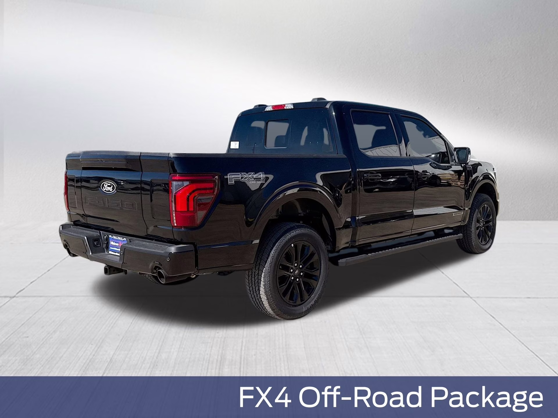 2025 Agate Black Metallic Ford F-150 Lariat 4X4 Truck