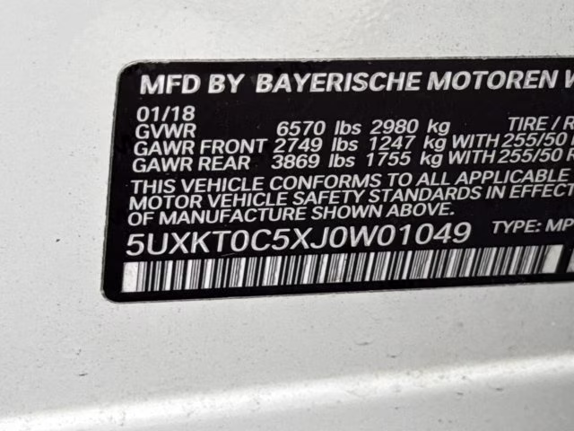 2018 Alpine White BMW X5 xDrive40e iPerformance AWD SUV