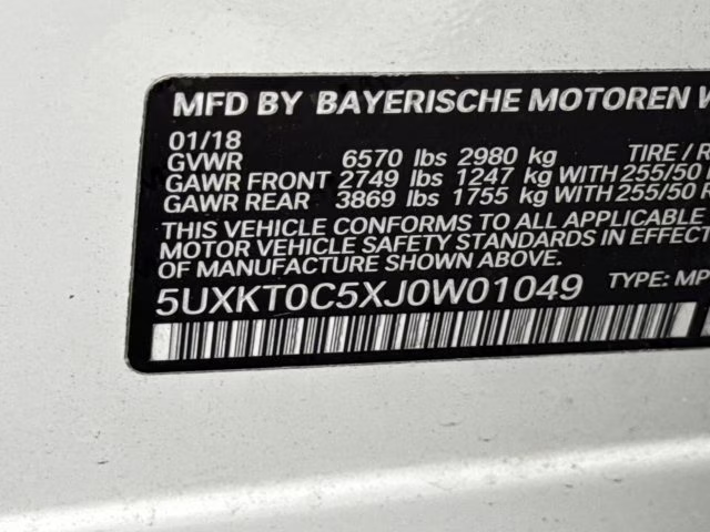 2018 Alpine White BMW X5 xDrive40e iPerformance AWD SUV