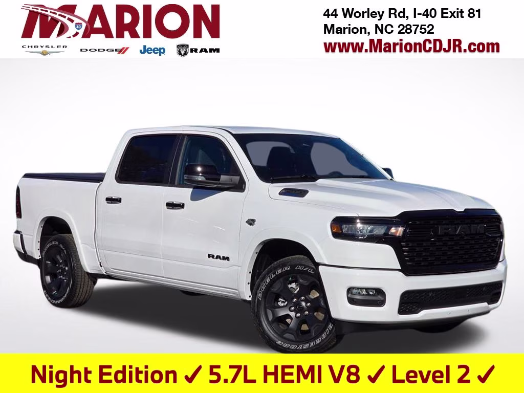 2026 Bright White Clearcoat Ram 1500 Big Horn/Lone Star 4X4 Truck