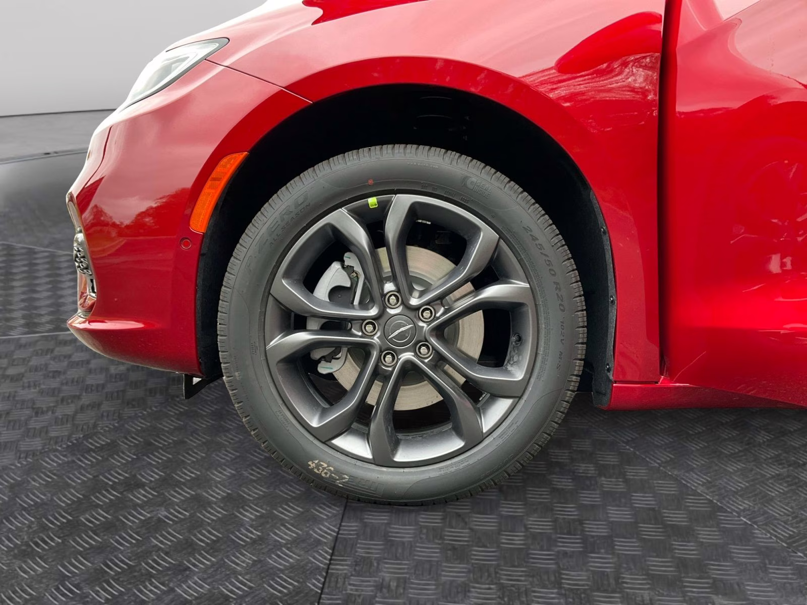 2026 Red Hot Pearlcoat Chrysler Pacifica Select AWD Van