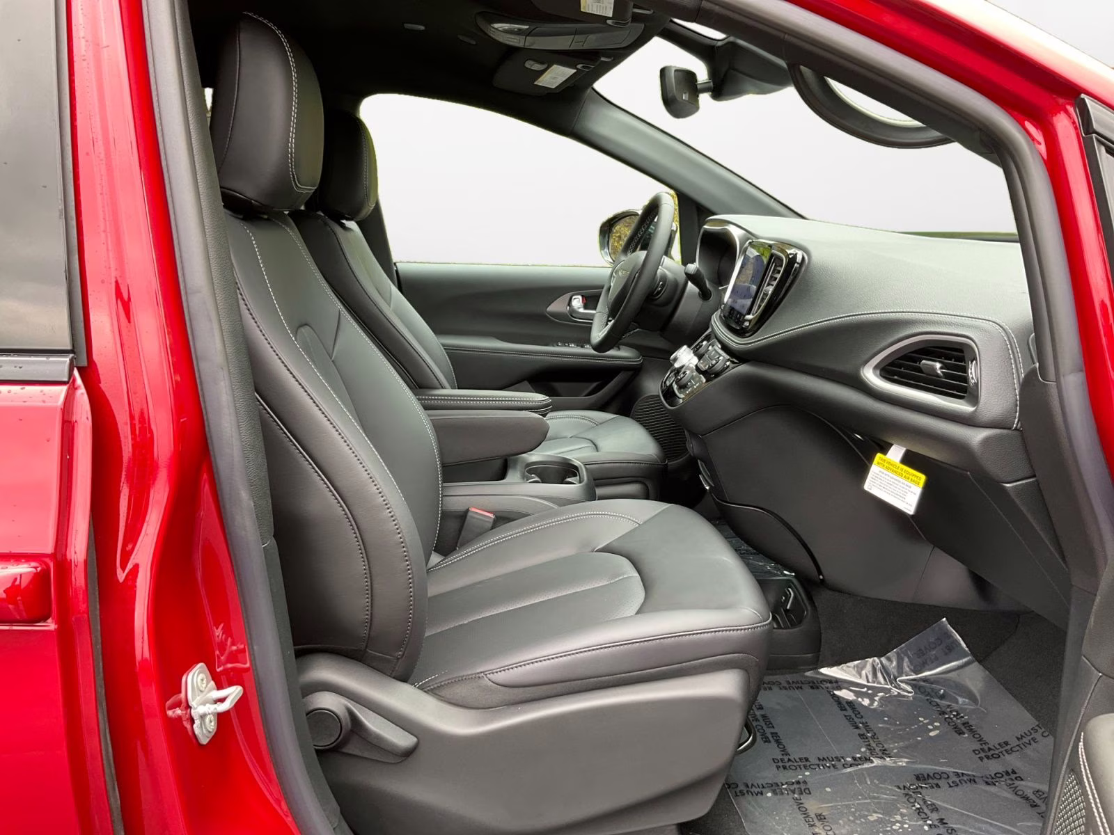 2026 Red Hot Pearlcoat Chrysler Pacifica Select AWD Van