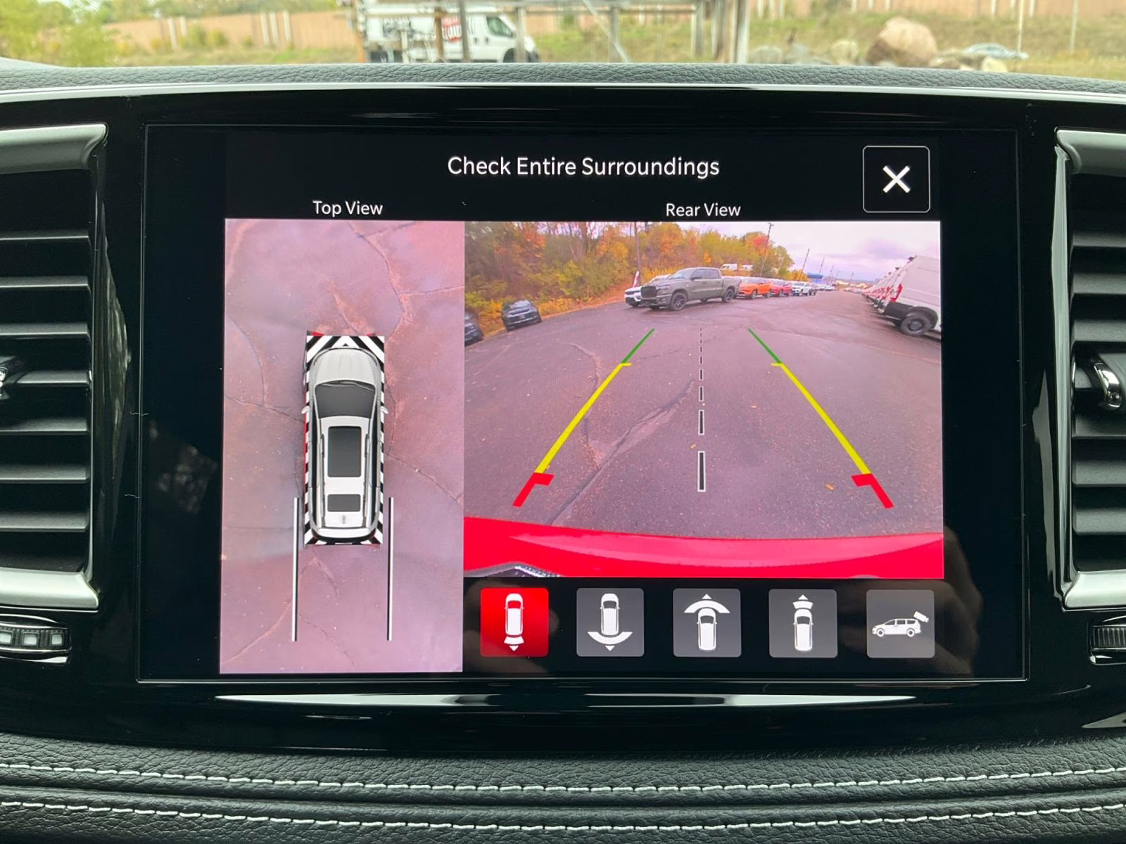 2026 Red Hot Pearlcoat Chrysler Pacifica Select AWD Van