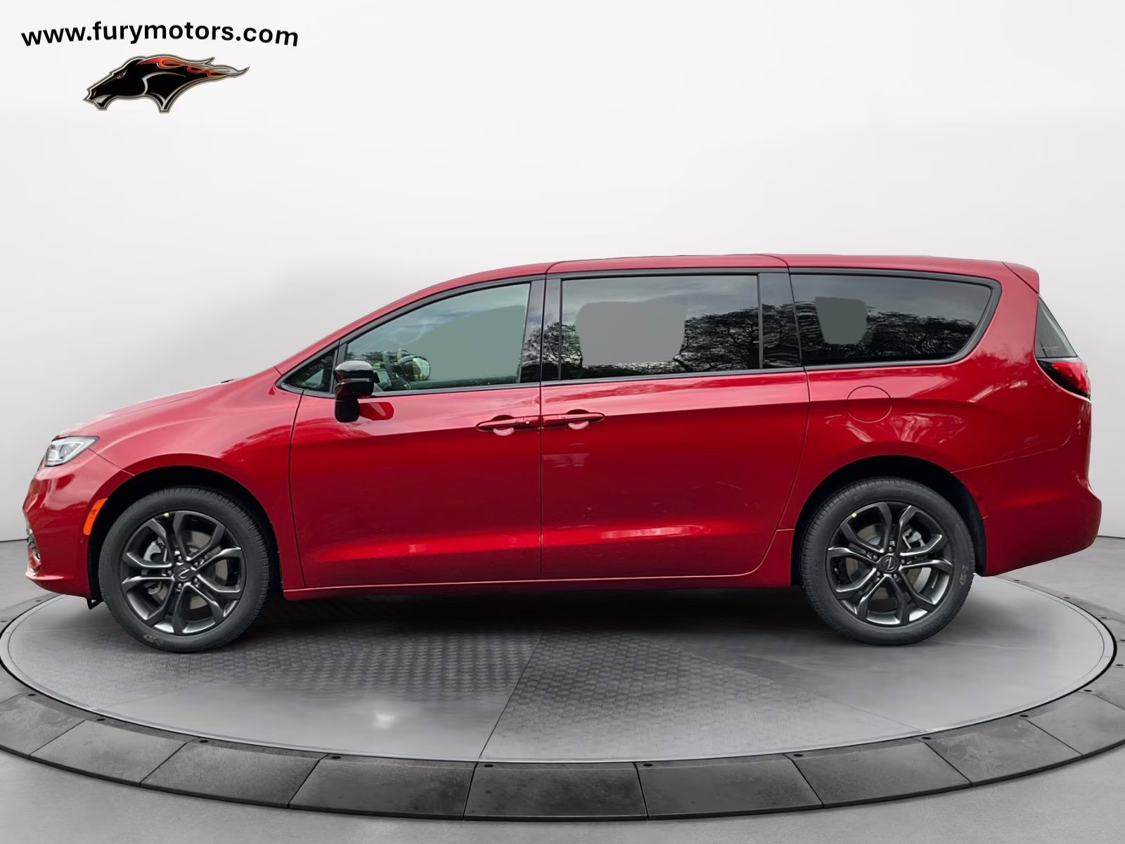 2026 Red Hot Pearlcoat Chrysler Pacifica Select AWD Van