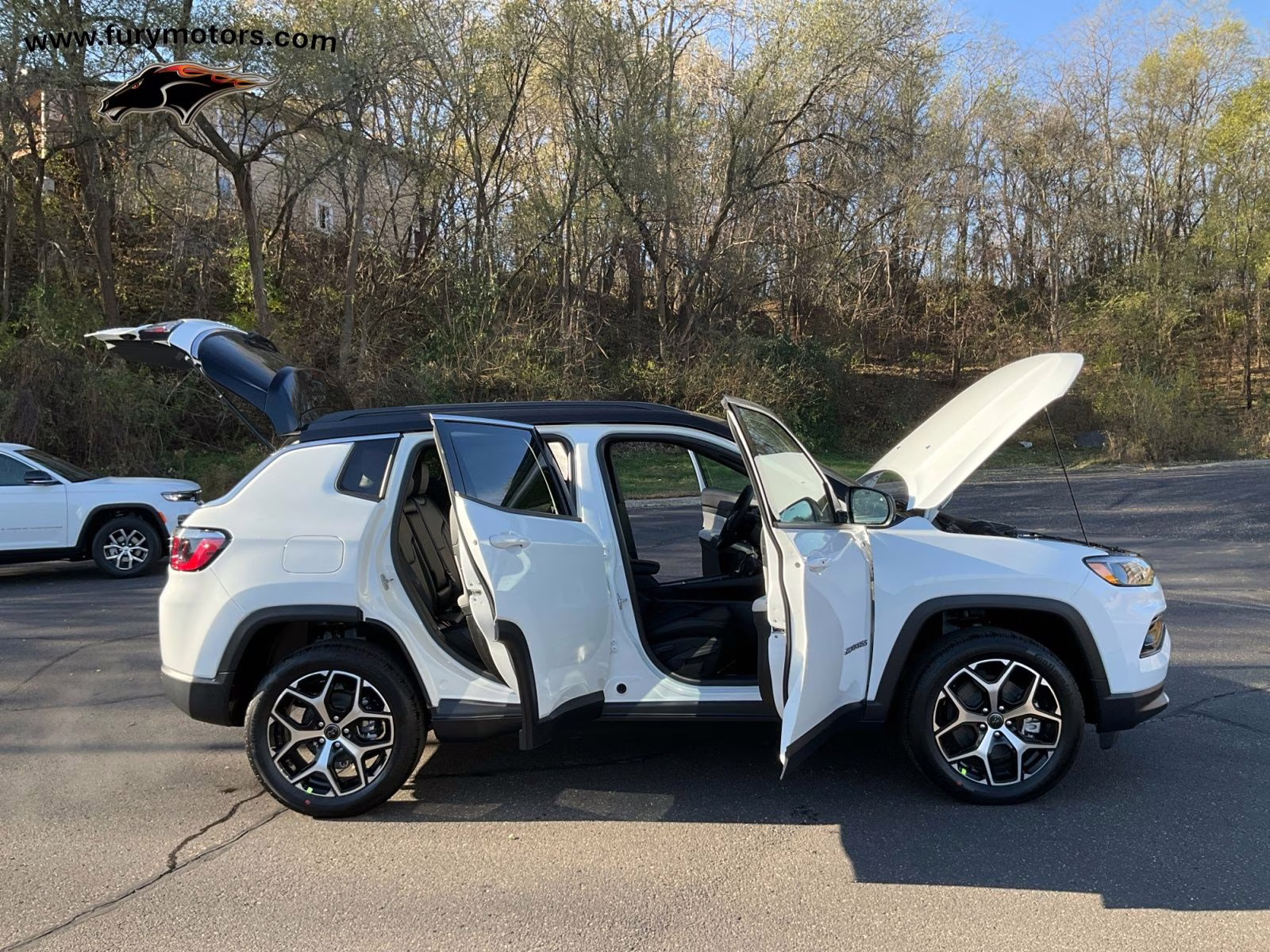 2026 Bright White Clearcoat Jeep Compass Limited 4X4 SUV